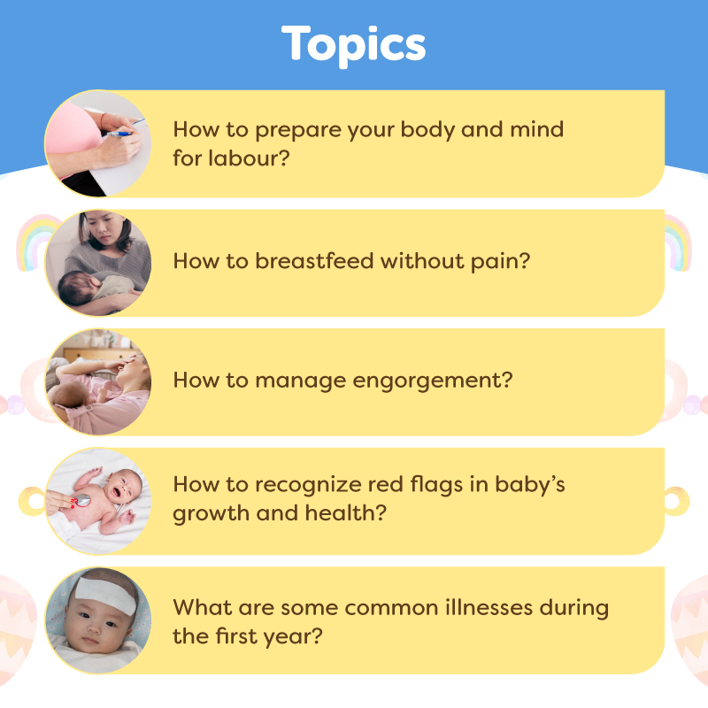 Mummys Market Pregnancy to Parenthood Seminar Ticket + $150 worth Goodie Bag