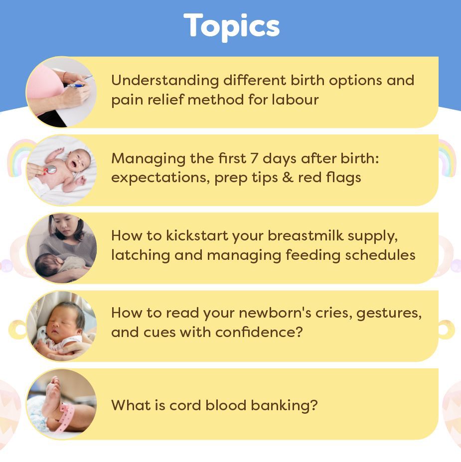 Mummys Market Pregnancy to Parenthood Seminar Ticket + $150 worth Goodie Bag