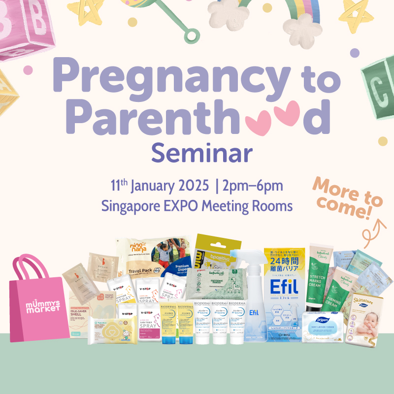 Mummys Market Pregnancy to Parenthood Seminar Ticket + $150 worth Goodie Bag