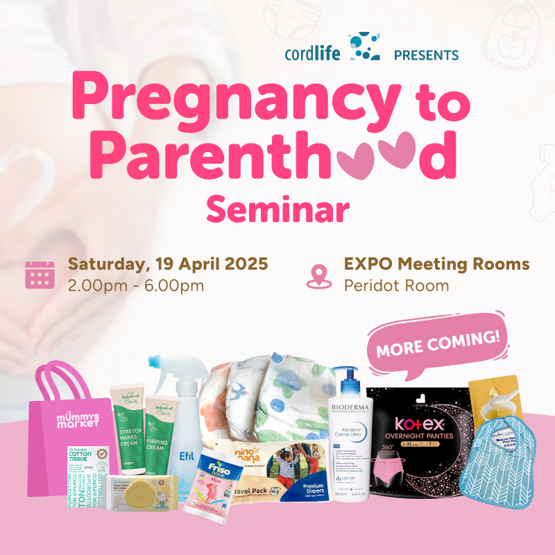 Mummys Market Pregnancy to Parenthood Seminar Ticket + $150 worth Goodie Bag