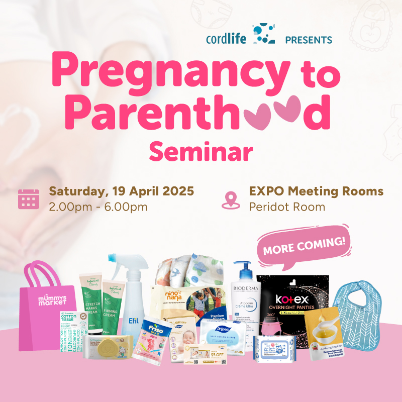 Mummys Market Pregnancy to Parenthood Seminar Ticket + $150 worth Goodie Bag