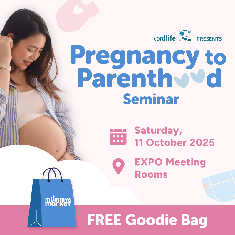 Mummys Market Pregnancy to Parenthood Seminar Ticket + $150 worth Goodie Bag