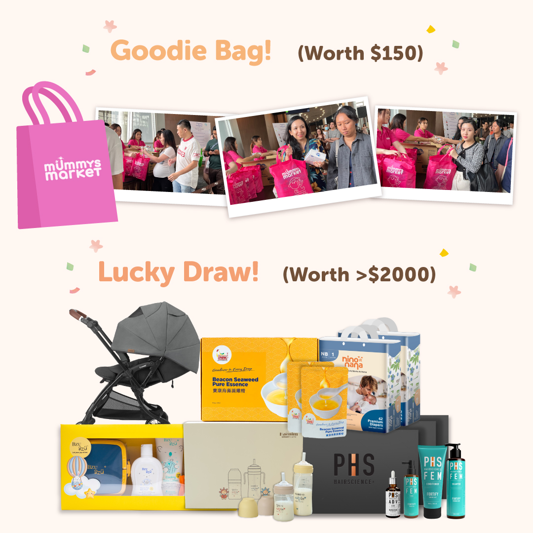 Mummys Market Pregnancy to Parenthood Seminar Ticket + $150 worth Goodie Bag