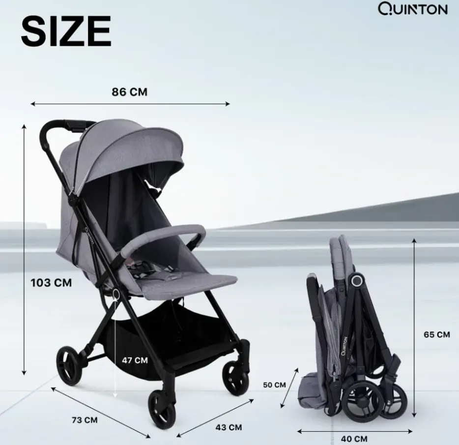 Quinton Light + Fold Stroller