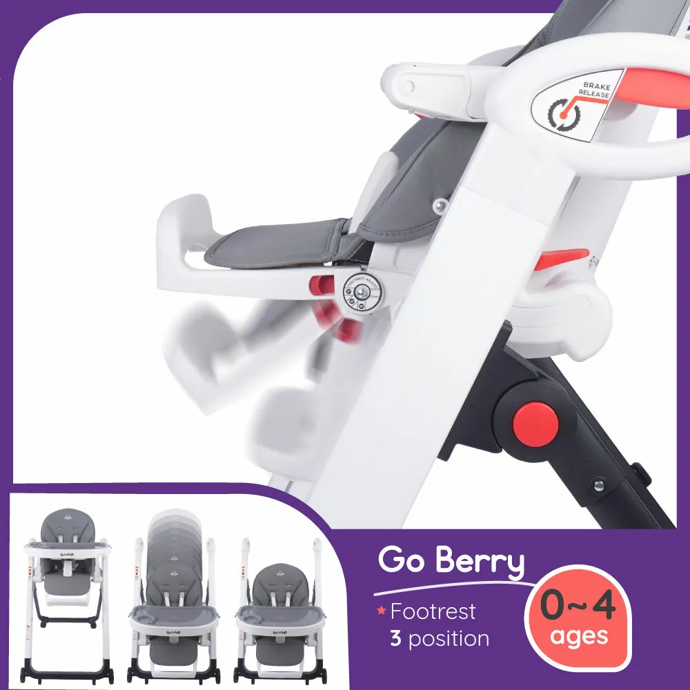 Quinton Go Berry Multifunction High Chair