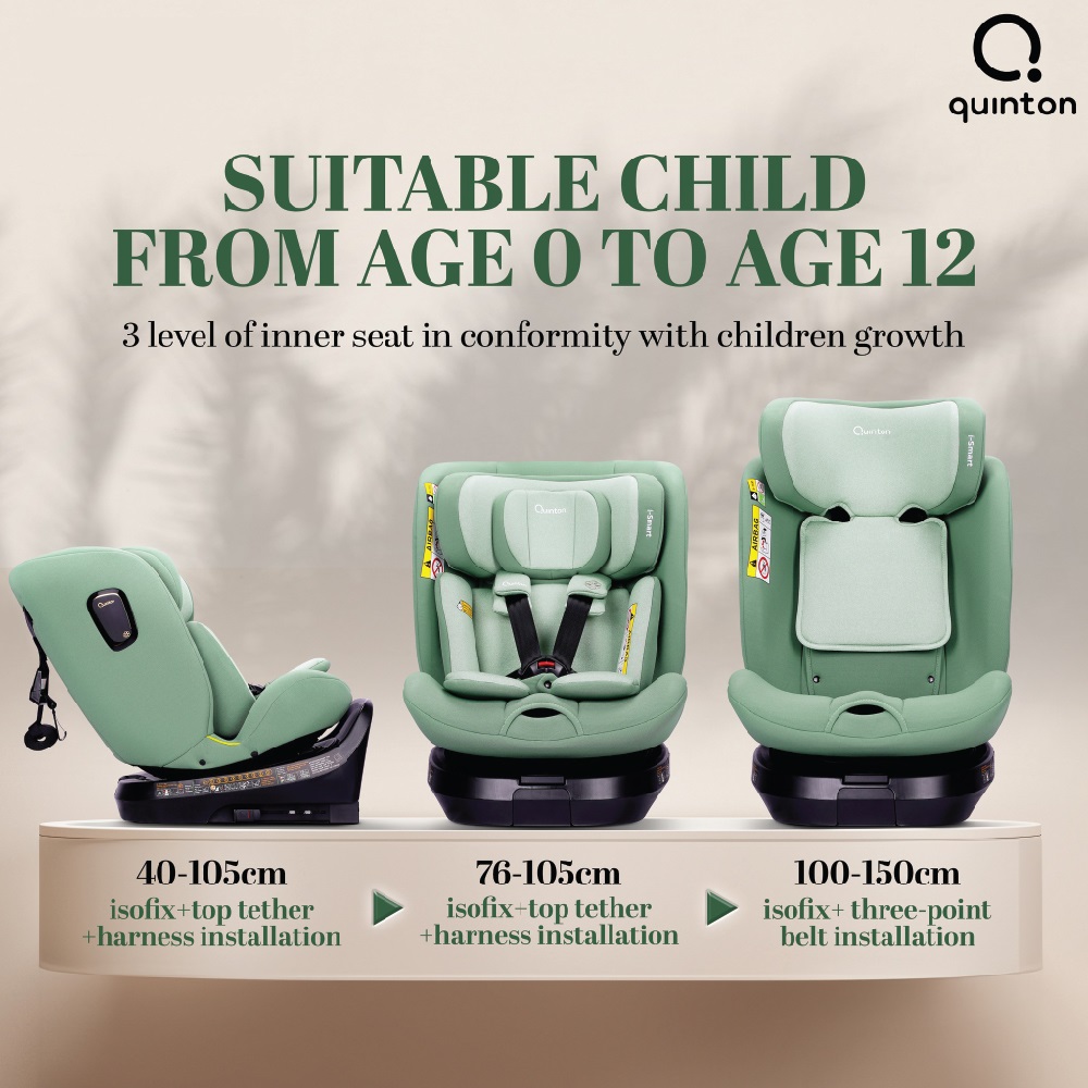 Quinton i-smart 360 Child Safety Seat 