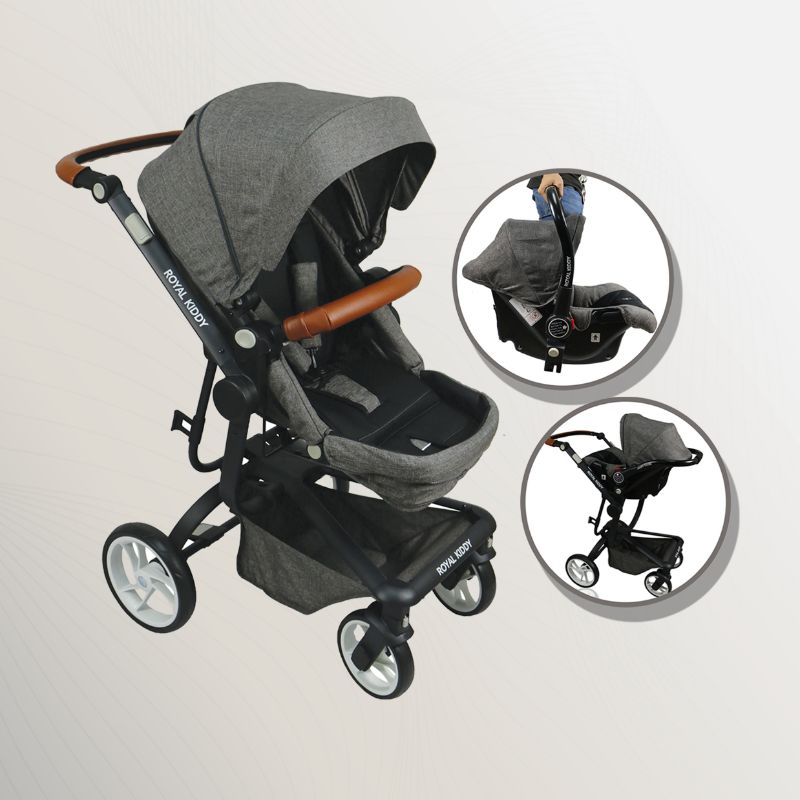 baby-fair Royal Kiddy 3 in 1 Majestic Travel System Travel Stroller