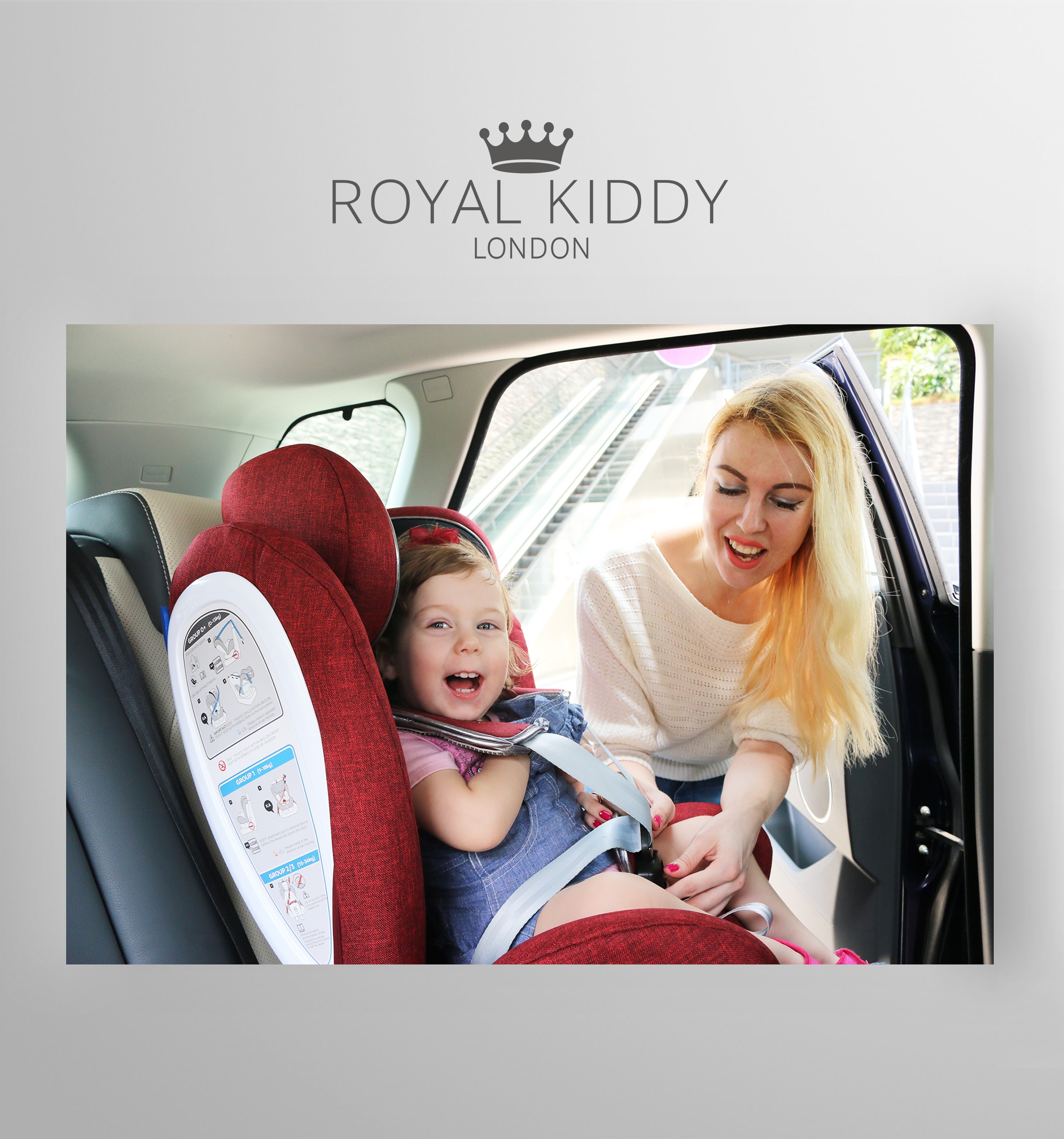 Royal Kiddy London Air Transporter Xtra Lightweight Compact Stroller + RK 360 Beyond Rotating ISOFIX CarSeat + RK n 3 in 1 Night Angel Swinging Bedside Cot + FREE Gifts!!