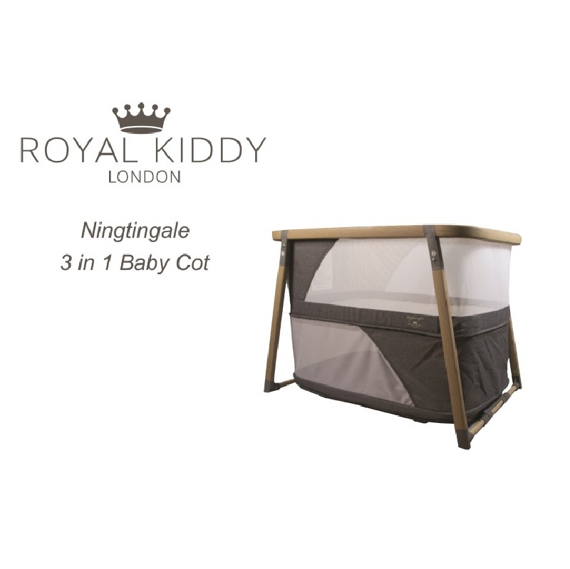 baby-fair Royal Kiddy 3 in 1 Nightingale Baby Cot
