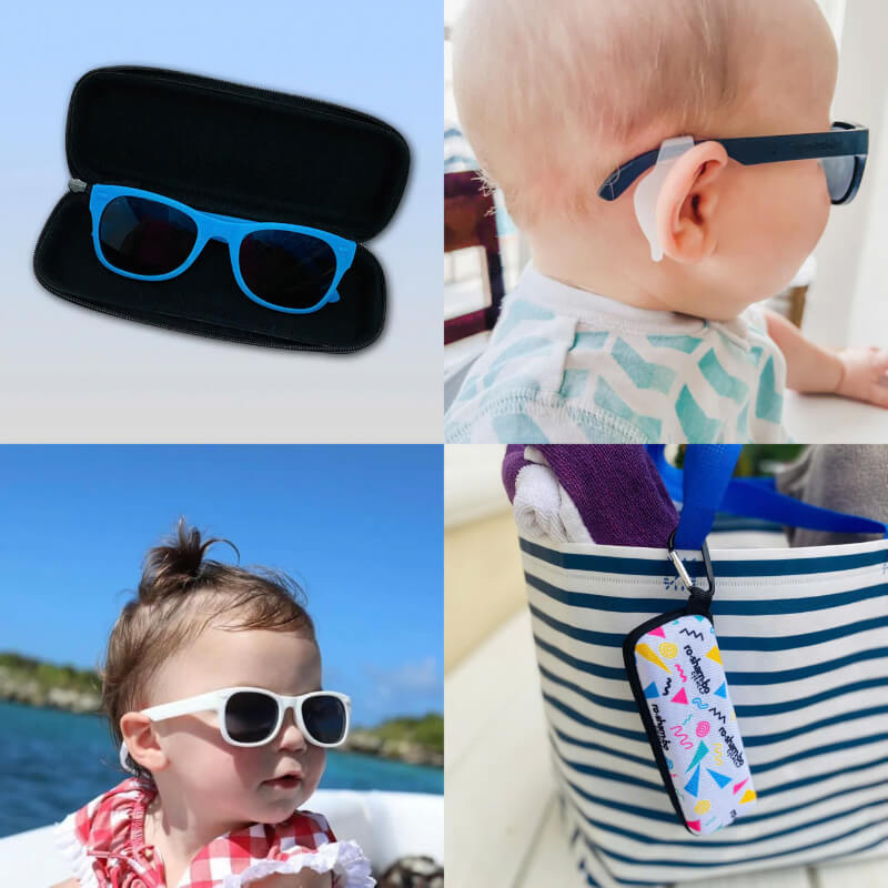 Roshambo Unbreakable Sunglasses with Accessories Bundle (Baby) *Choose Design at Booth*