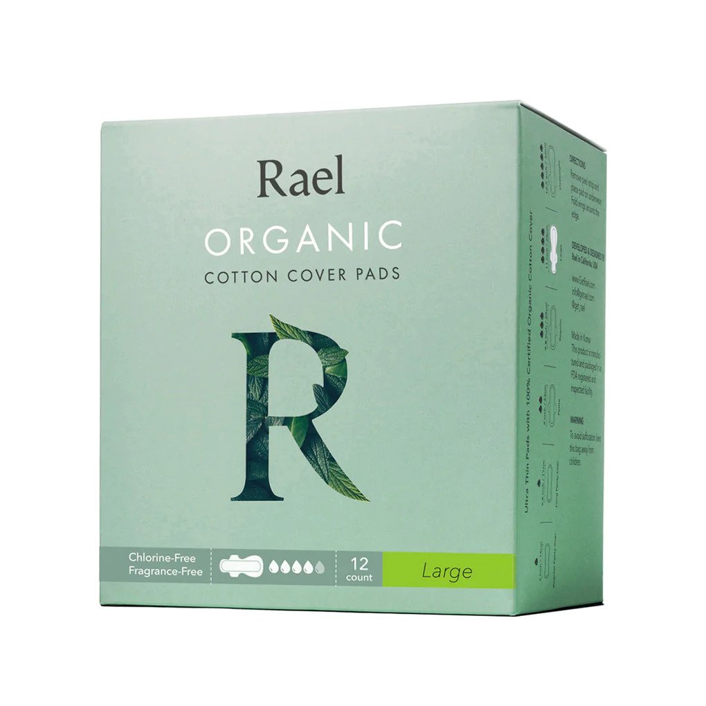 Rael Organic Large Pads 12s