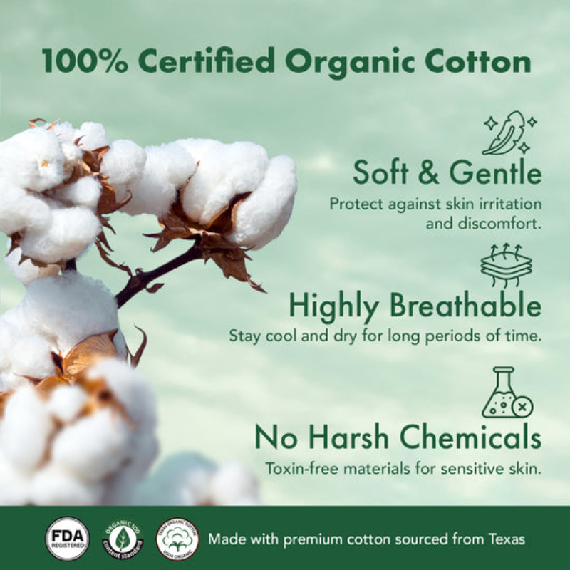 Rael Organic Petite Pads 14's