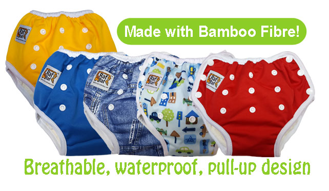 Raf Raf Adjustable Bamboo Potty Training Pants (2pc)