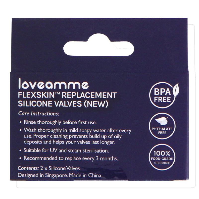 LoveAmme Replacement SiliconeValves (New) - 2pcs