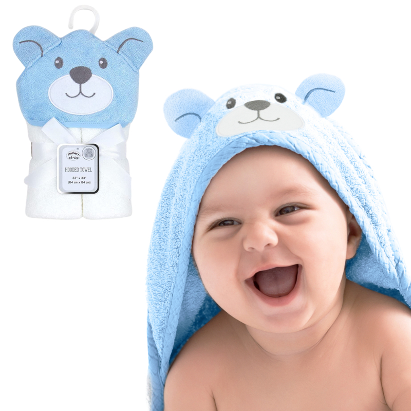 Mother's Choice Baby Hooded Bath Towels