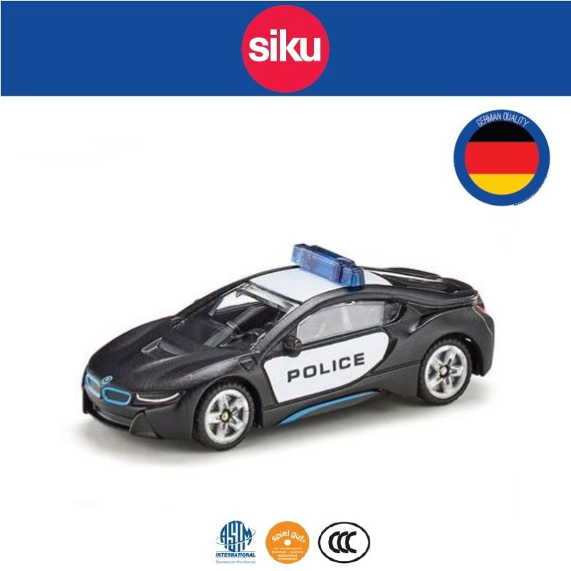 baby-fairSiku Car Bmw I8 Us-Police (S1533)