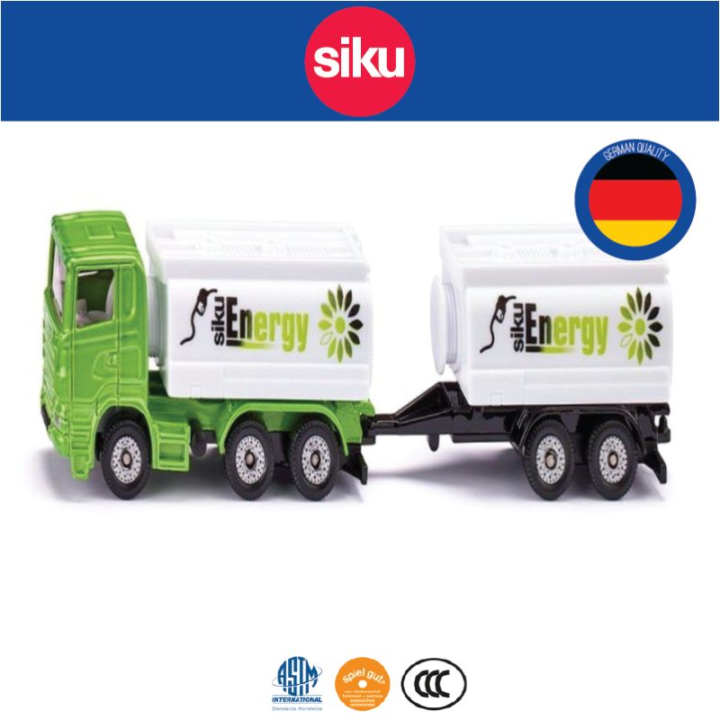 Siku Car Truck With Tank Truck (S1690)