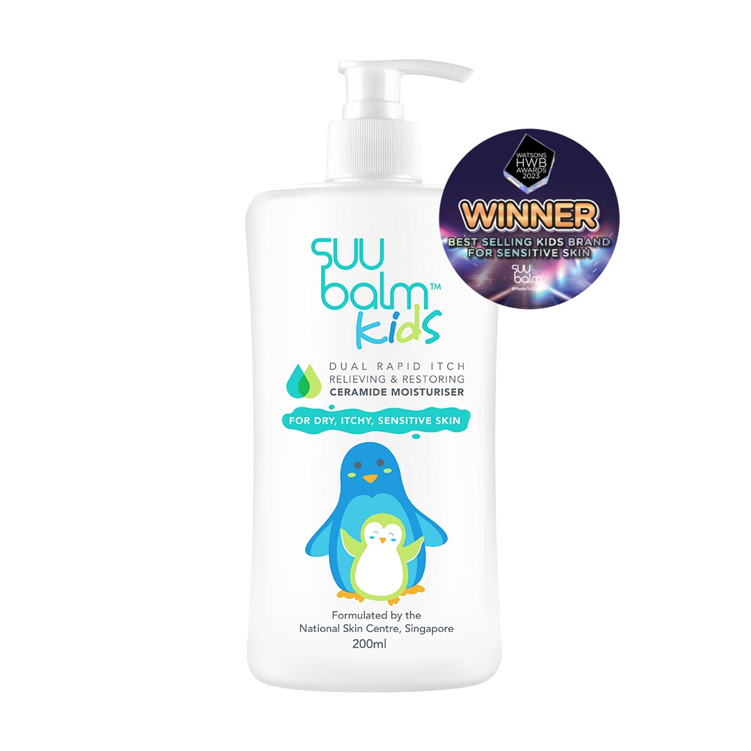 200ml - Suu Balm Kids Dual Rapid Itch Relieving and Restoring Ceramide  *20% OFF 2 Items purchased Moisturiser