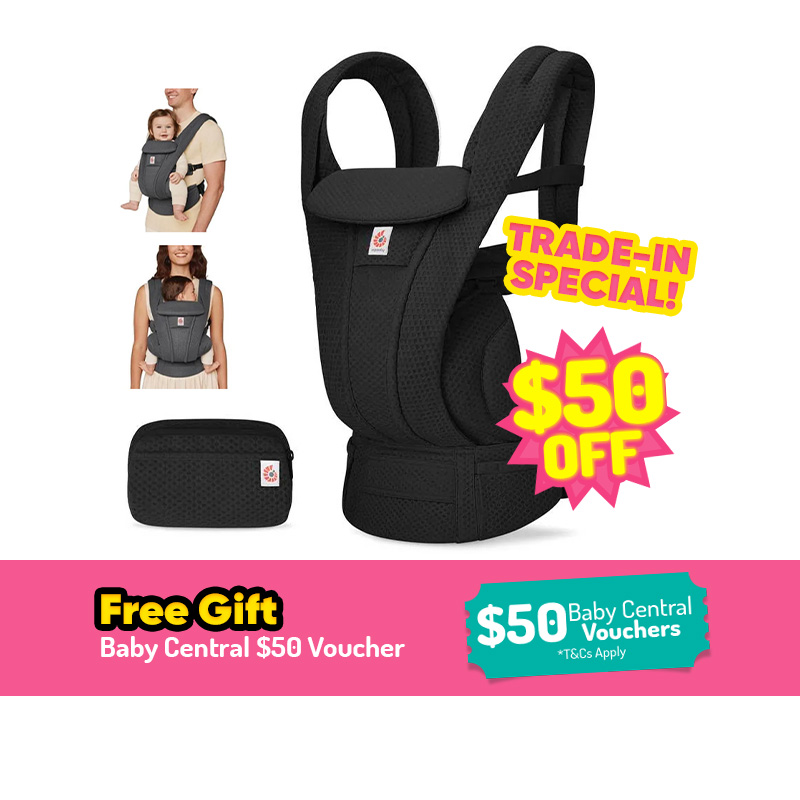 [TRADE-IN SPECIAL] Ergobaby Omni Deluxe Mesh Carrier + FREE GIFT