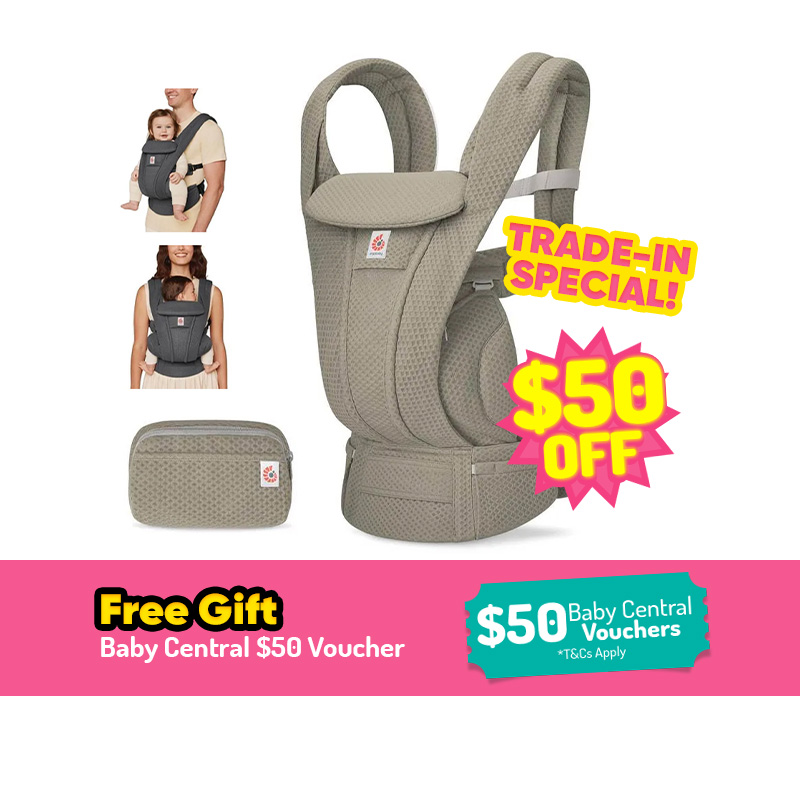 [TRADE-IN SPECIAL] Ergobaby Omni Deluxe Mesh Carrier + FREE GIFT