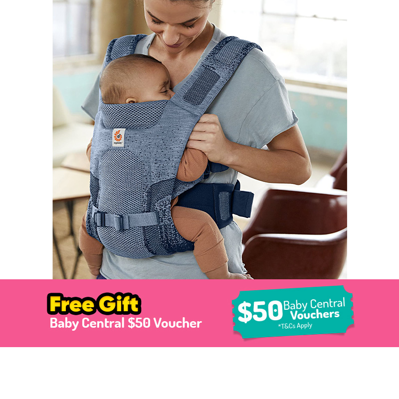 Ergobaby Aerloom Baby Carrier + FREE GIFT