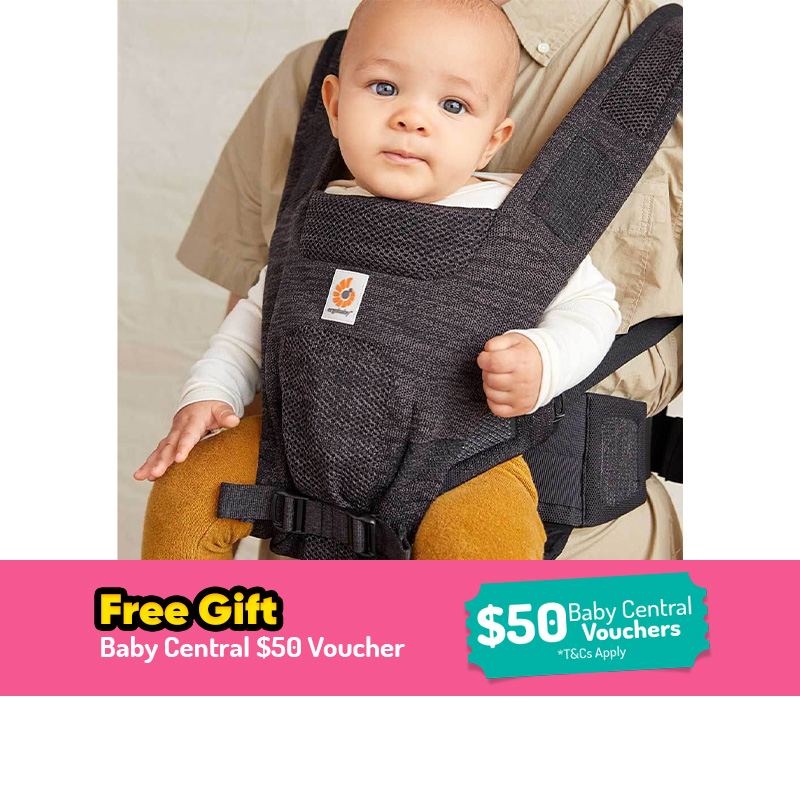 Ergobaby Aerloom Baby Carrier + FREE GIFT