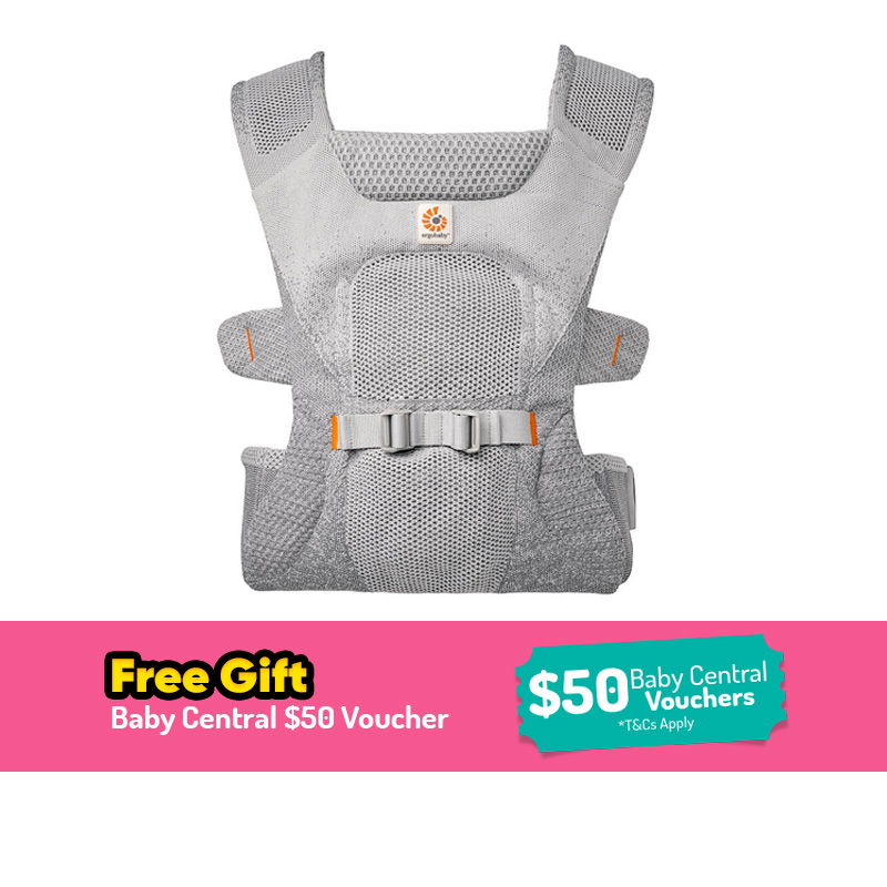 Ergobaby Aerloom Baby Carrier + FREE GIFT