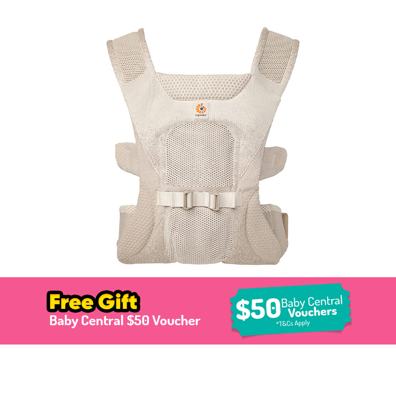 Ergobaby Aerloom Baby Carrier + FREE GIFT
