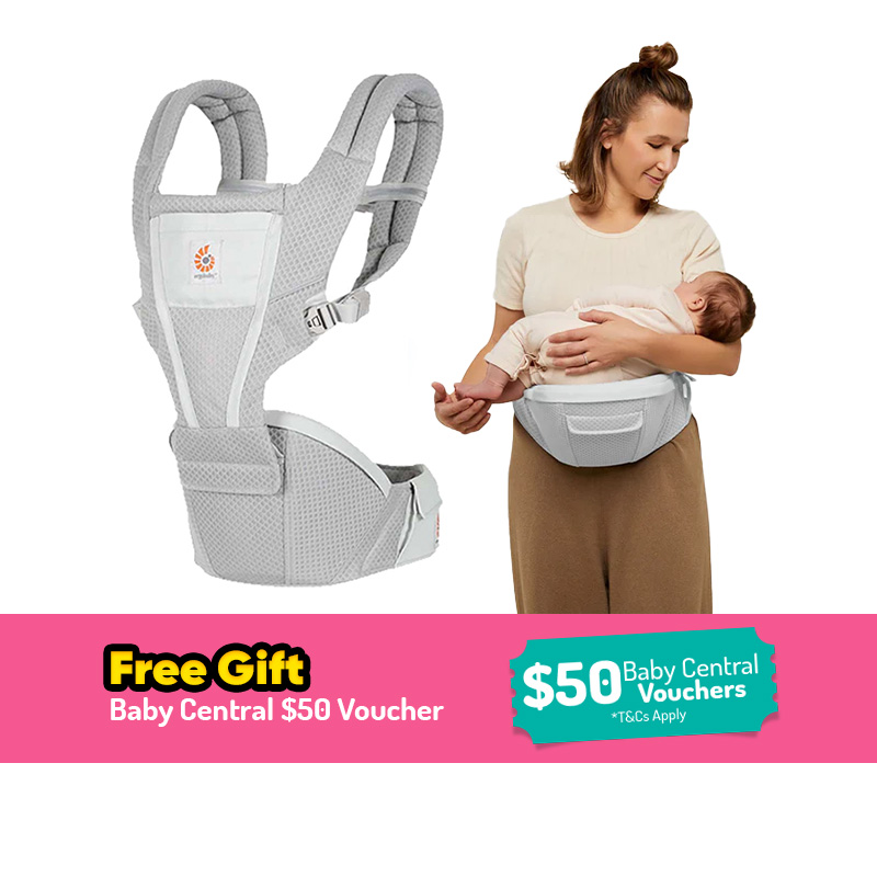 Ergobaby Alta Hip Seat Baby Carrier + FREE GIFT