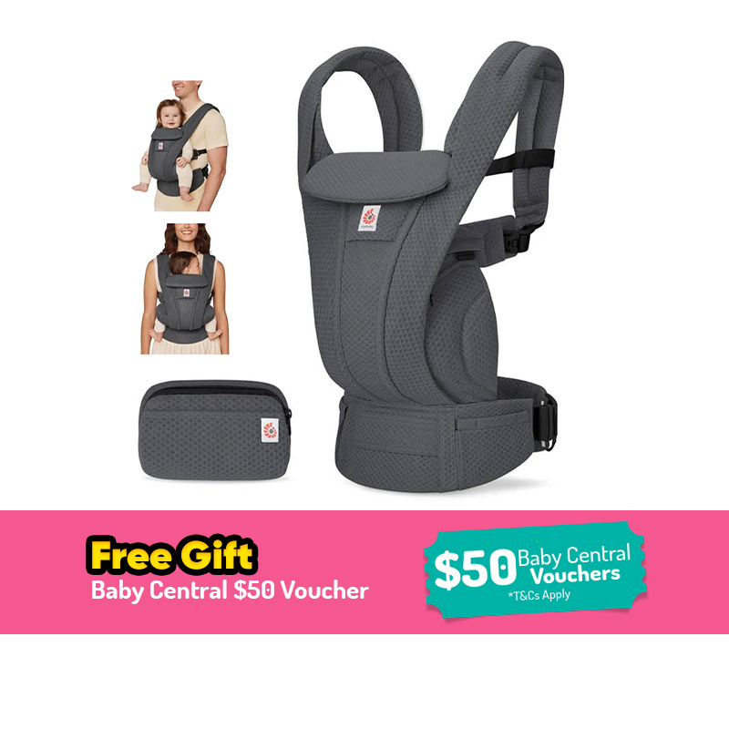 Ergobaby Omni Deluxe Mesh Carrier + FREE GIFT