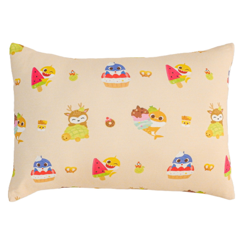 Sleepy Bumm X Hikarusa Baby Shark Dessert (Orange) Pillow