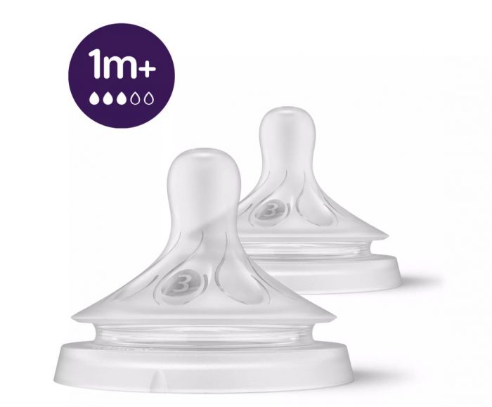 Philips Avent Natural Response Teats 3.0 (T1-T6) (SCY961-966/02/12)
