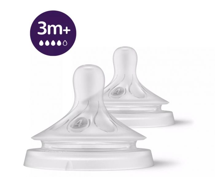 Philips Avent Natural Response Teats 3.0 (T1-T6) (SCY961-966/02/12)