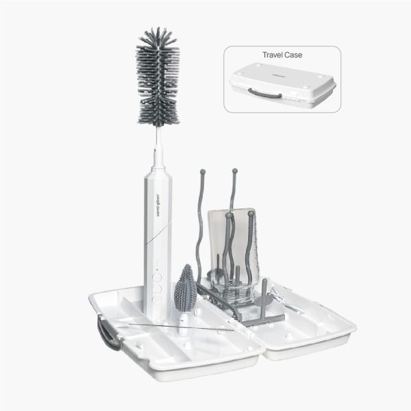 Samu Giken Electric Bottle Brush With Travel Case
