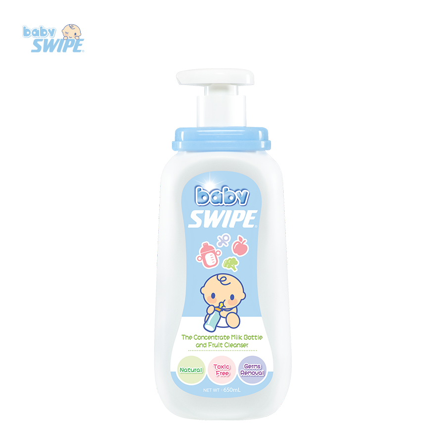 babySWIPE Milk Bottle & Fruit Cleanser 650ml