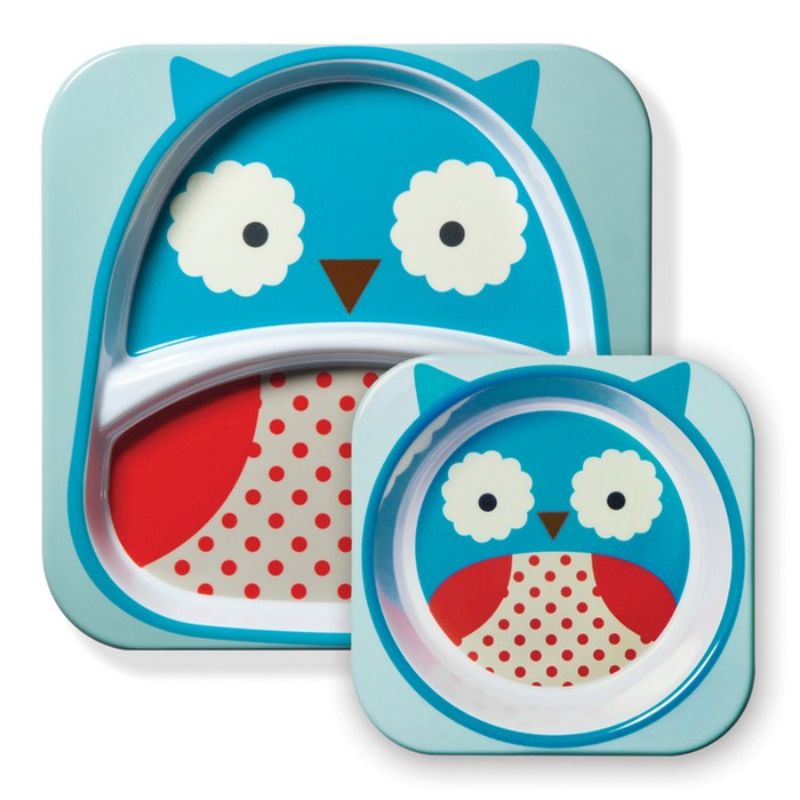 baby-fairSkip Hop Zoo Melamine Set - Owl