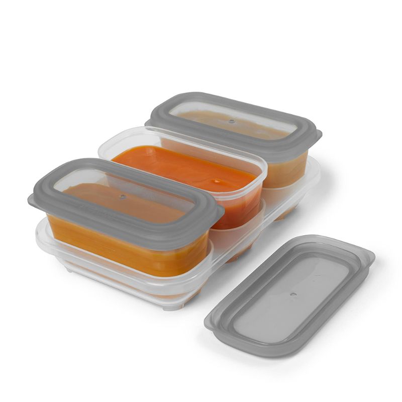 Skip Hop Easy Store Containers 180ml - Grey
