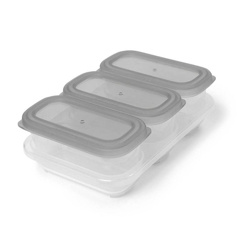 Skip Hop Easy Store Containers 180ml - Grey