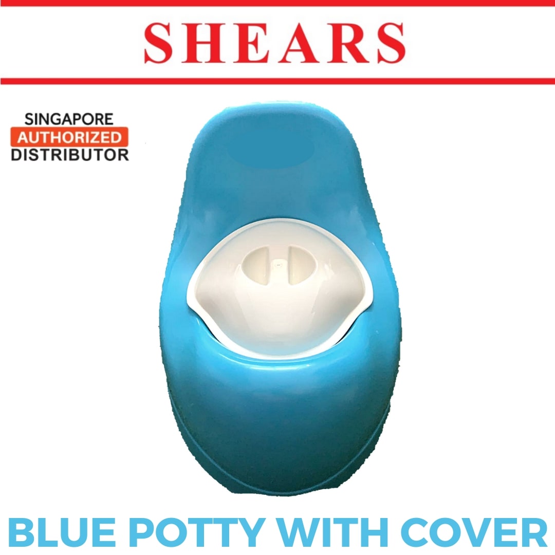 Shears Baby Potty Toddler Potty Training with Cover BLUE