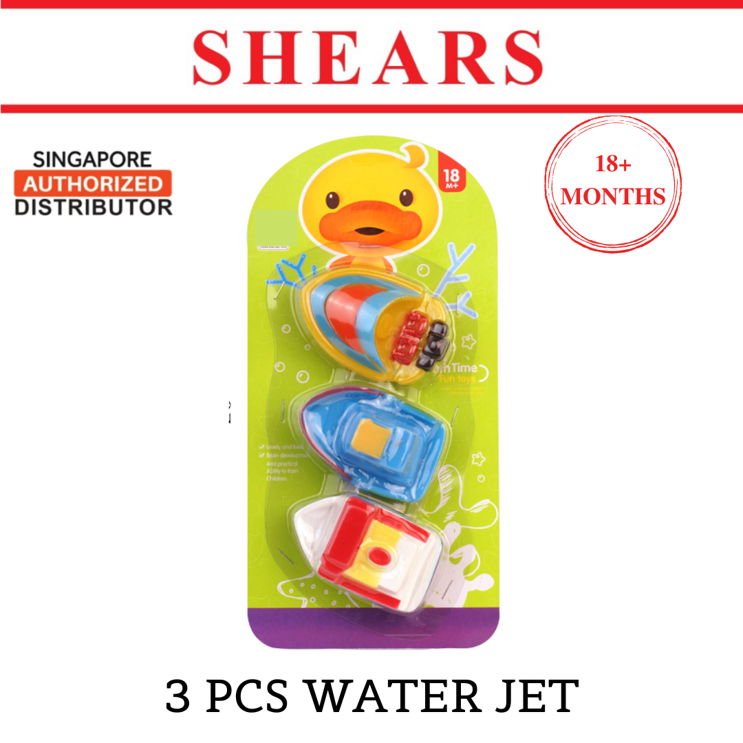 Shears Baby Toy Toddler Bath Toy 3pcs Water Jet