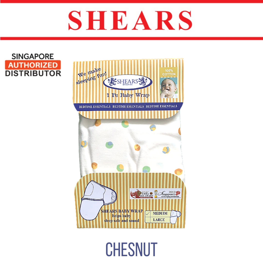 SHEARS Baby Wrap M SIZE Suit for 0 to 6  MONTHS CHESNUTS