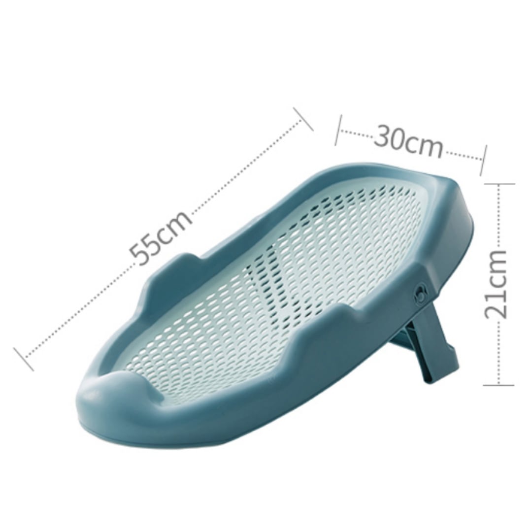 Shears Baby Bath Support Toddler Silicone Mesh Bath Seat BLUE