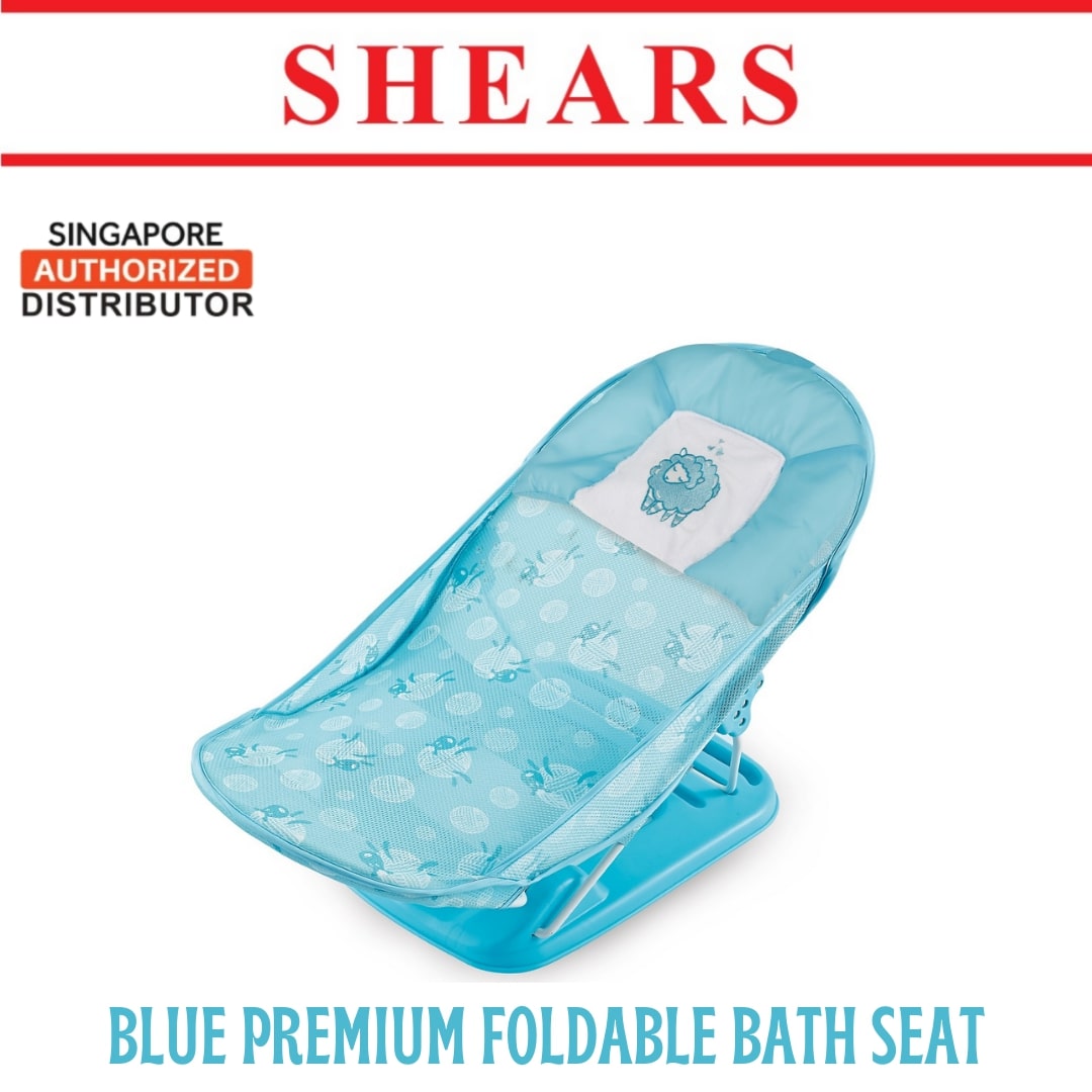 Shears Baby Bath Seat Deluxe BLUE