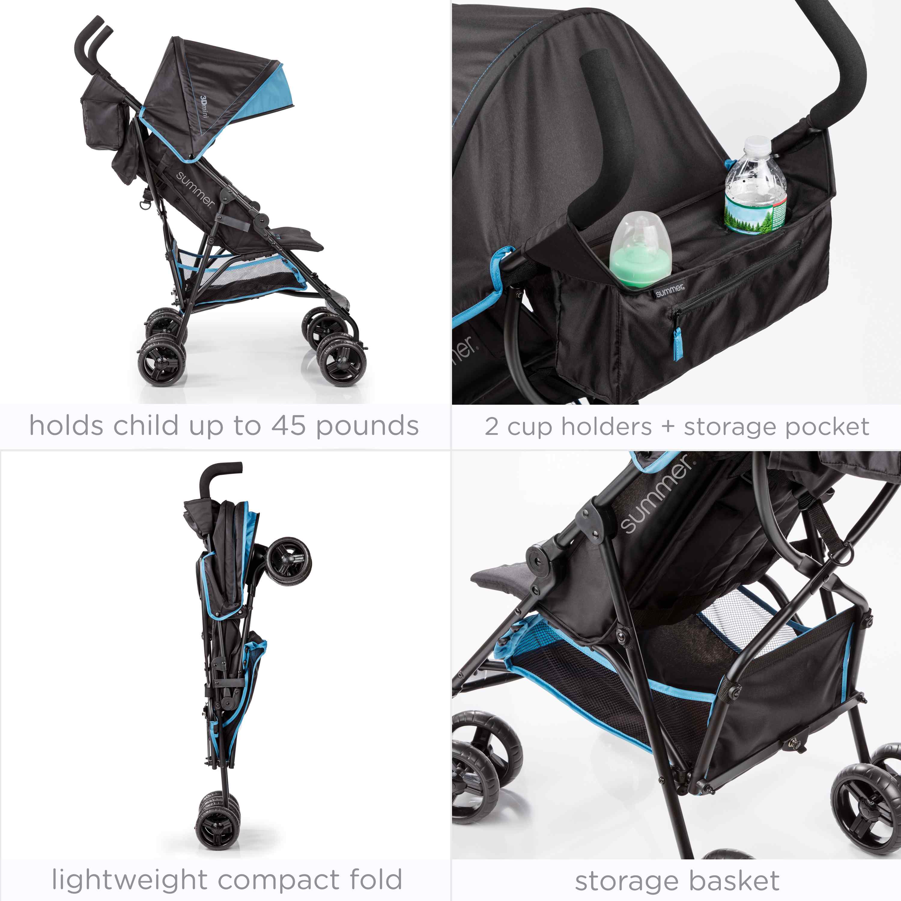 summer infant mini convenience stroller