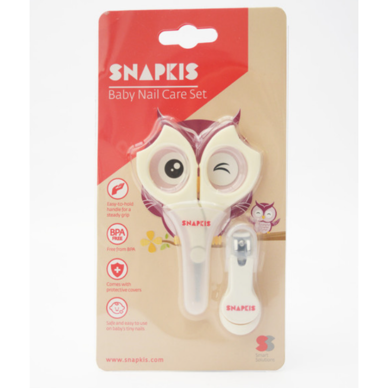 Snapkis Baby Nail Care Set - White
