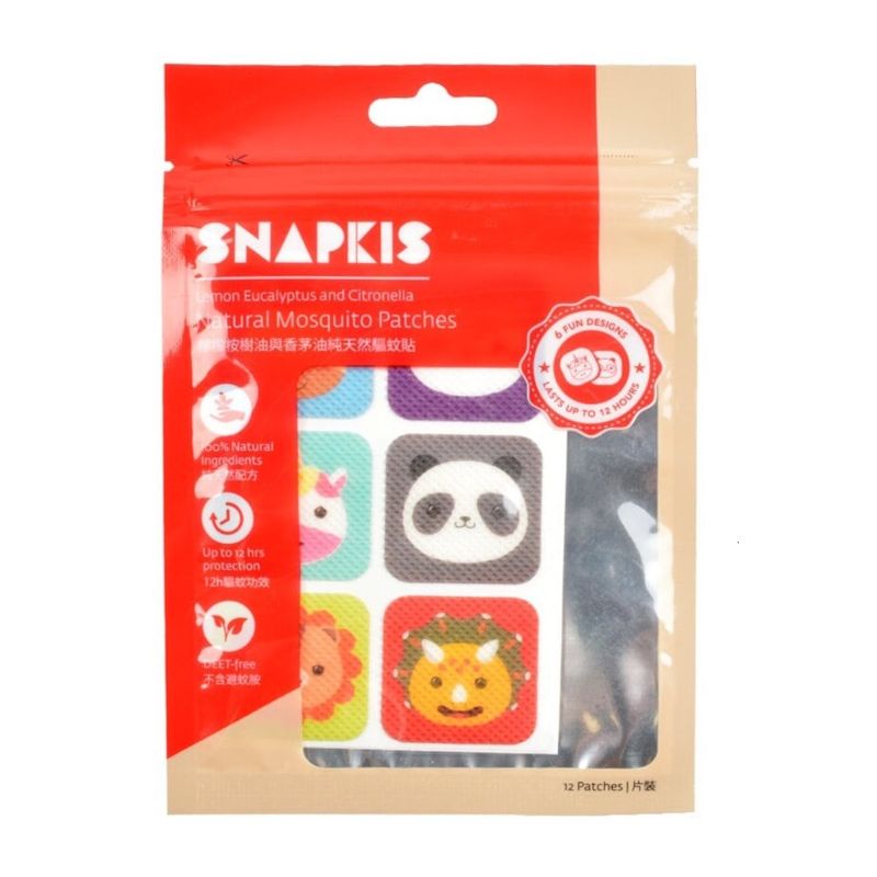 Snapkis Mosquito Repellent Patch (12pc Pack)