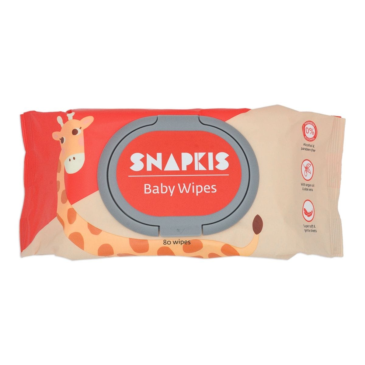 (Bundle of 6) Snapkis Baby Wipes 80s