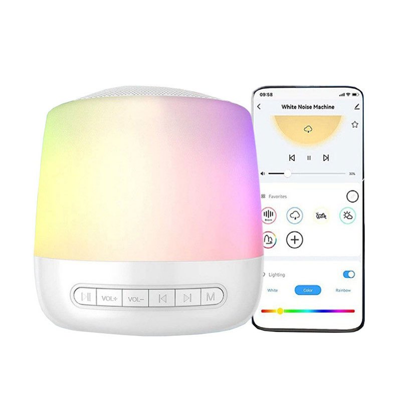 Momobebe Portable White Noise Machines with Smart App Remote