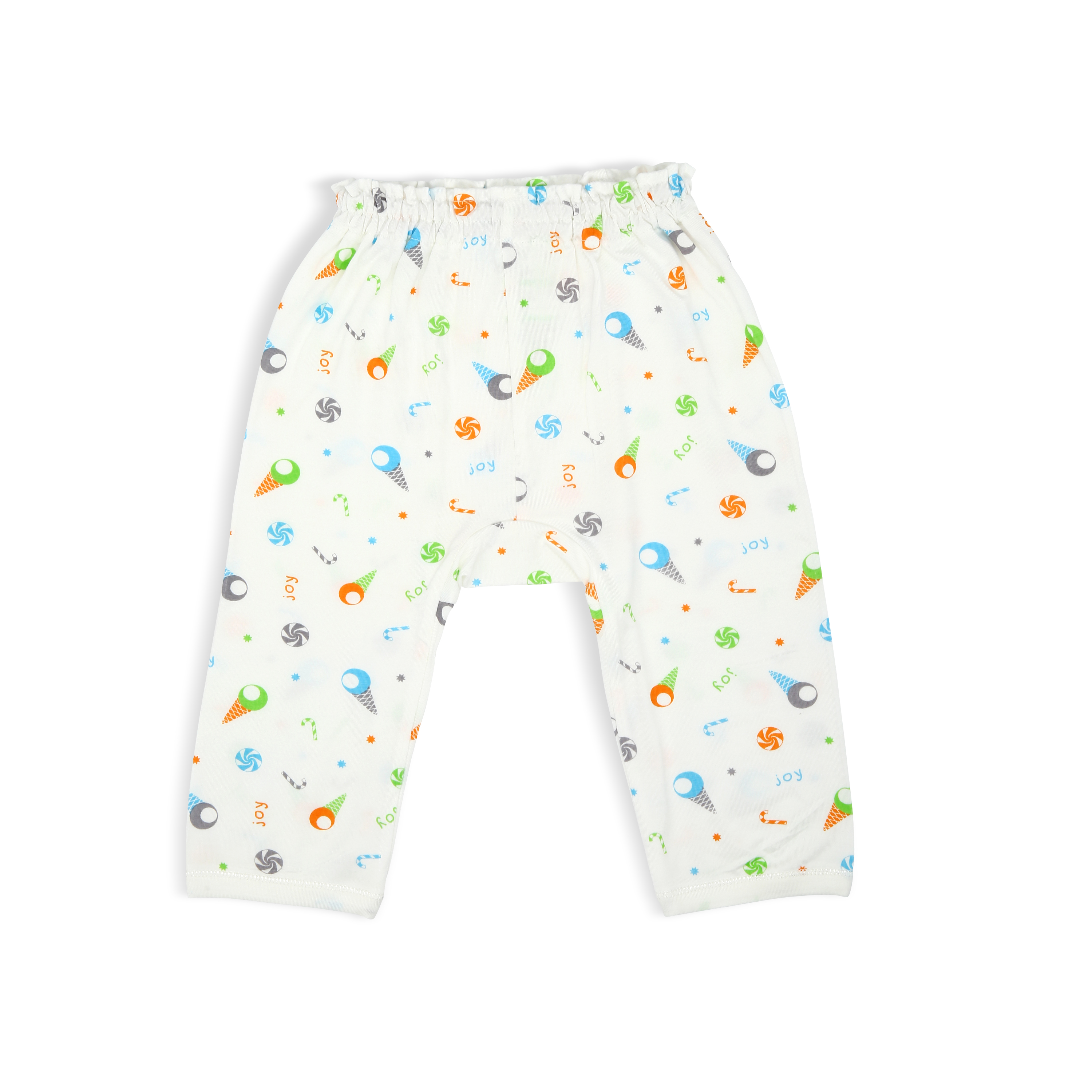 Simply Life Bamboo Long Pants Ice Cream  (0-3months)