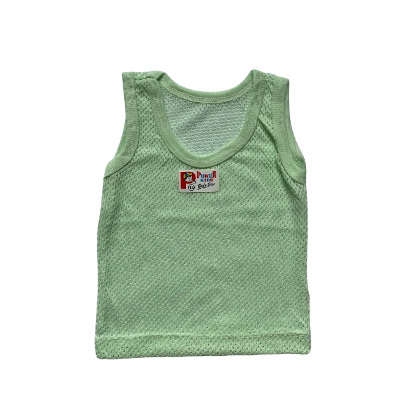 Power Kids Net Singlet - Green